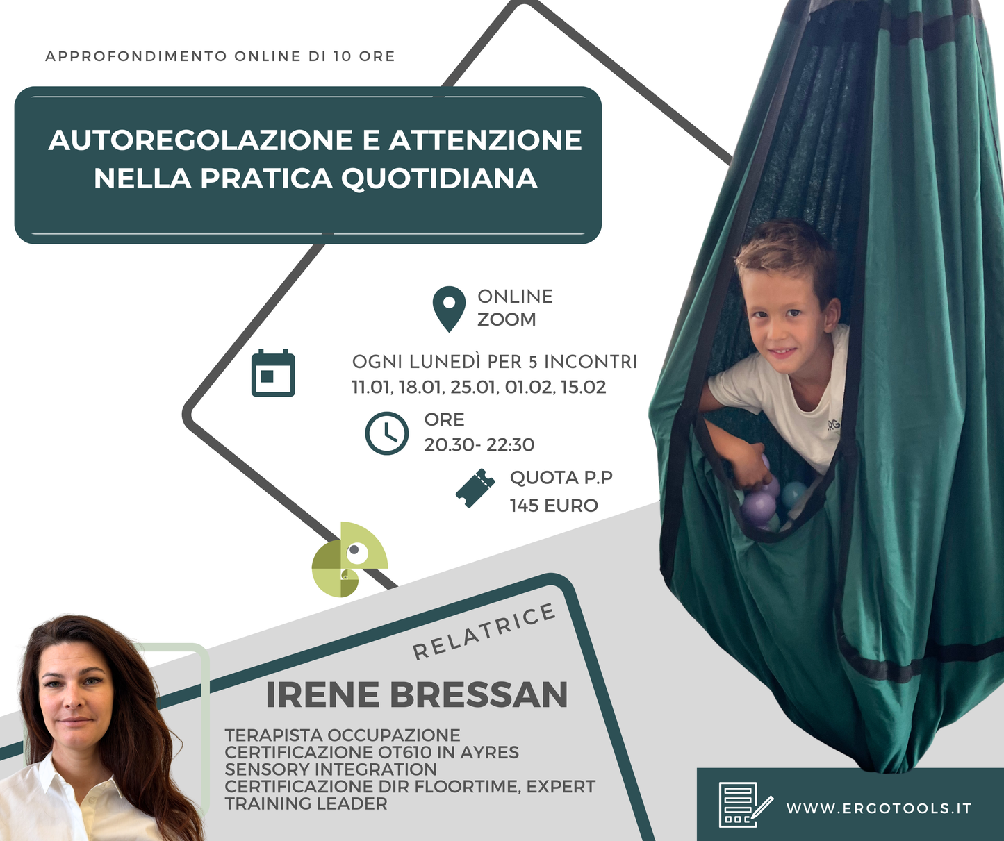 Corso online Autoregolazione, Sensorialità e Relazione