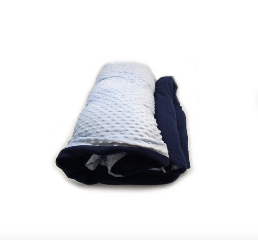 Coperta ponderata color Azzurro Polvere- 150x200cm di 9kg