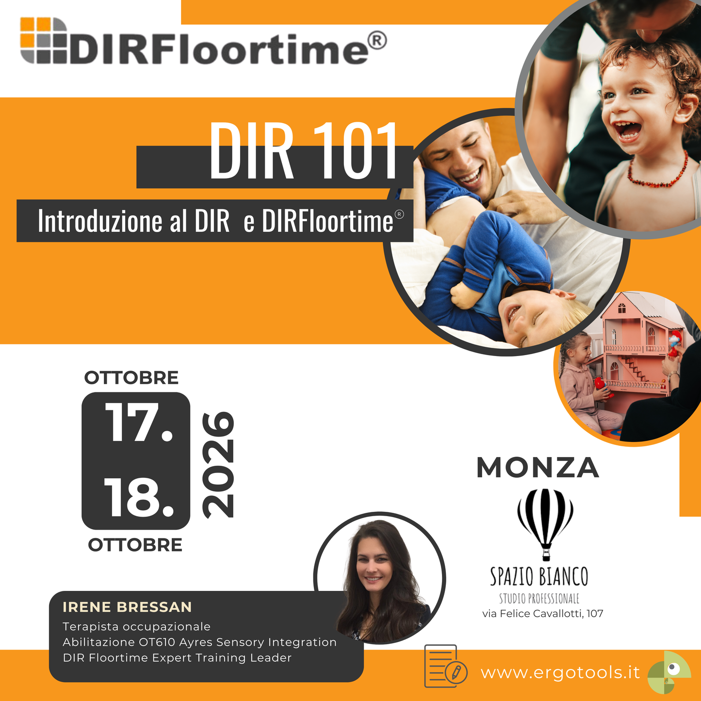 Corso introduttivo DIR floortime DIR101- Monza